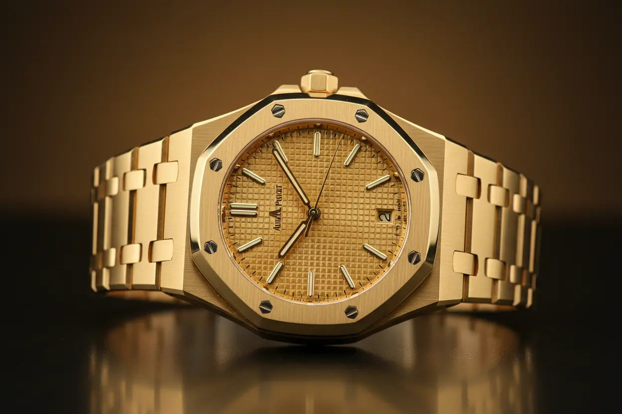 AP WATCH IN GOLDEN COLOUR 