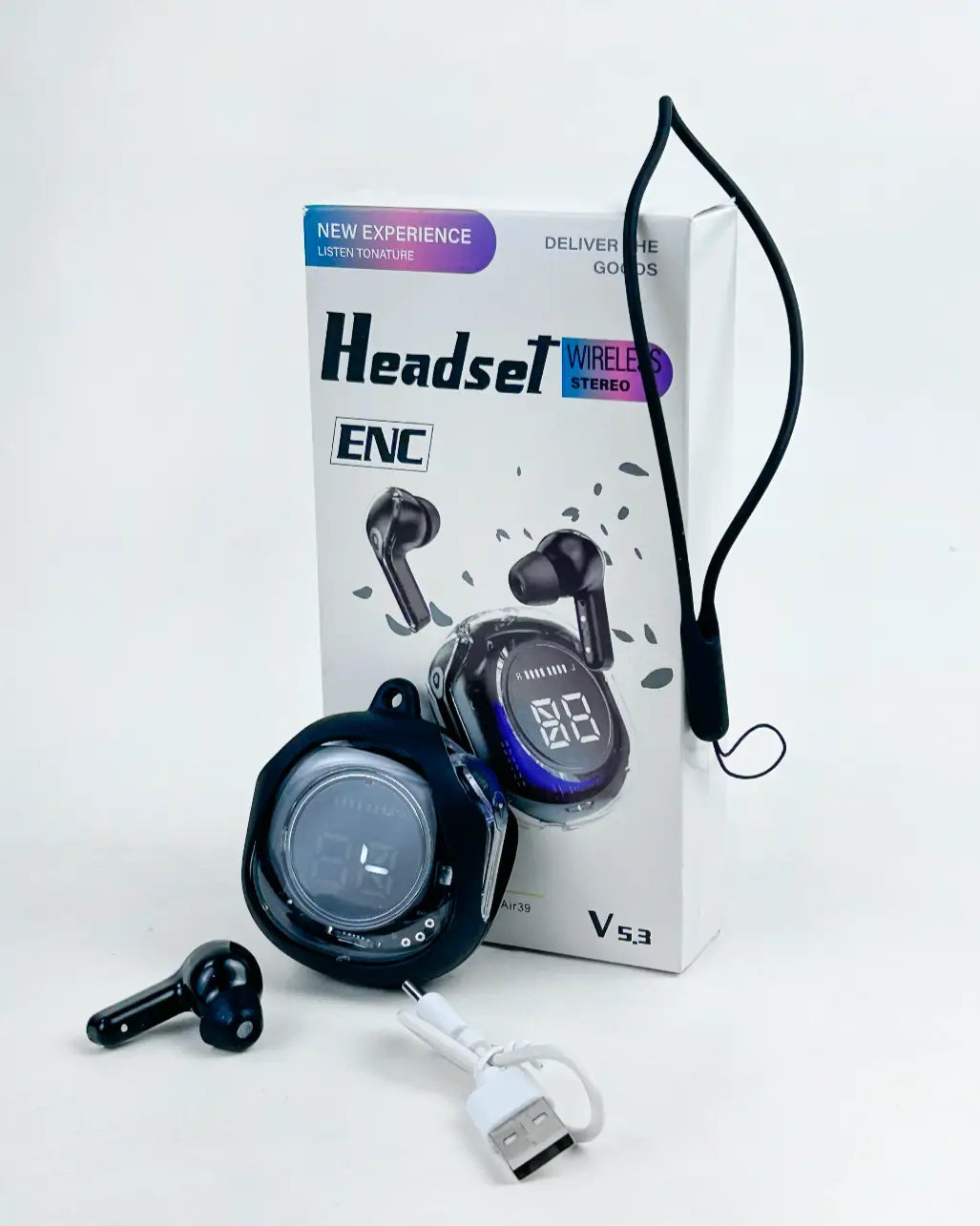 Air 39 transparent airbuds